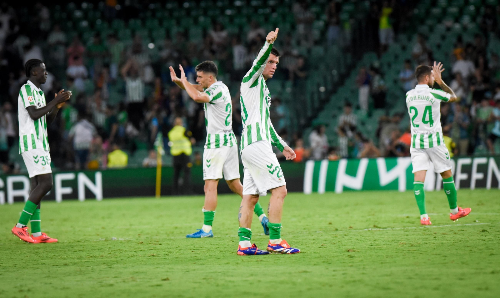Las imágenes del Real Betis - CD Leganés