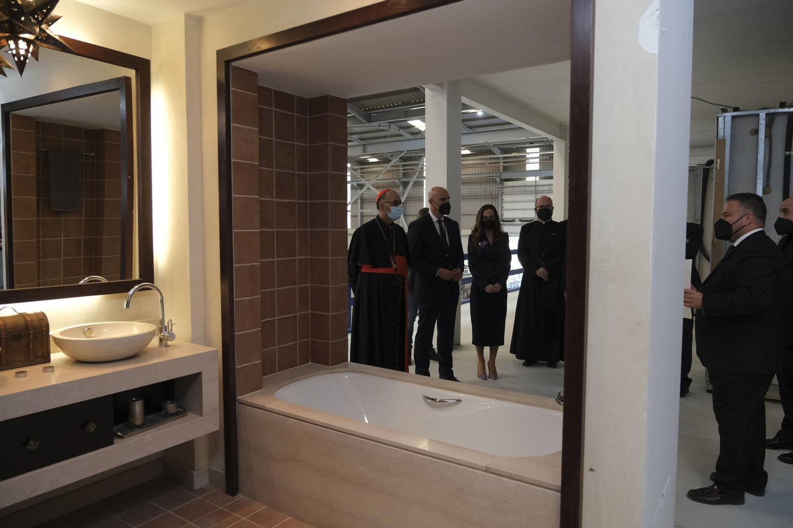 Bendición de las instalaciones de Hydrodiseño, en Huércal Overa (Almería)