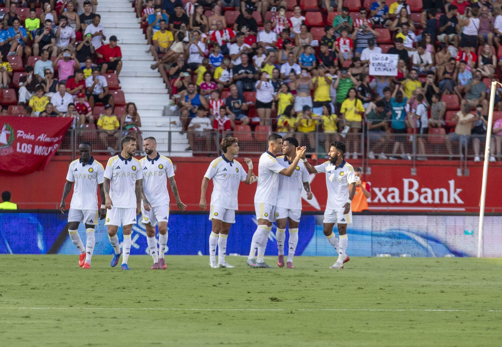Las mejores imágenes del partido amistos entre UD Almería y el Al-Nassr