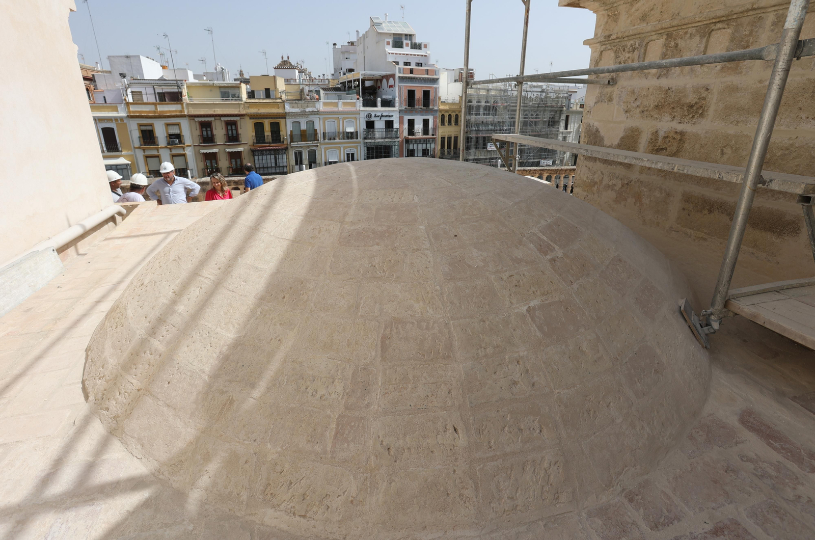 Obras en la fachada del ayuntamiento