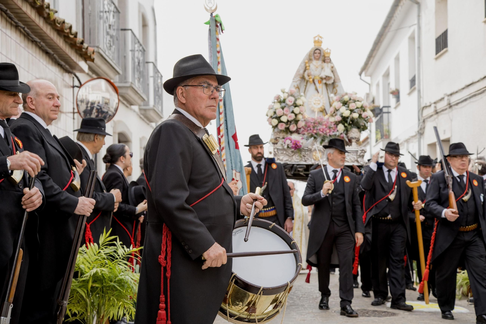 Las imágenes de la procesión de la Virgen de Luna en Pozoblanco