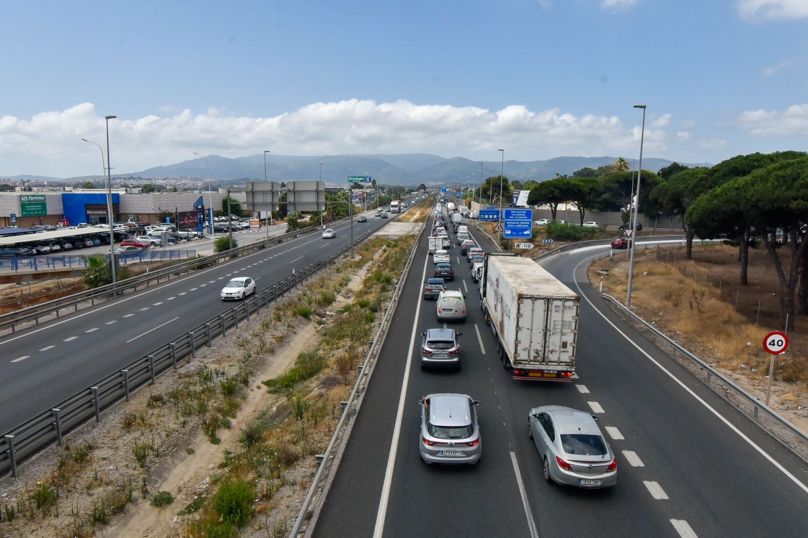 Acceso Norte del Puerto de Algeciras.