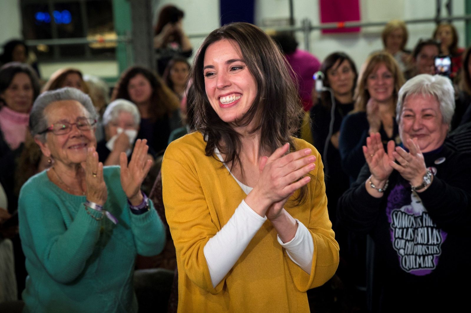 Irene Montero, dirigente de Podemos.