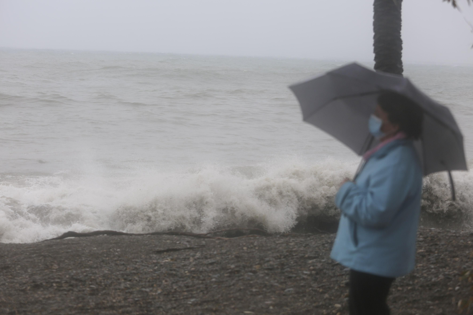 Fotos de las incidencias de la lluvia en Málaga