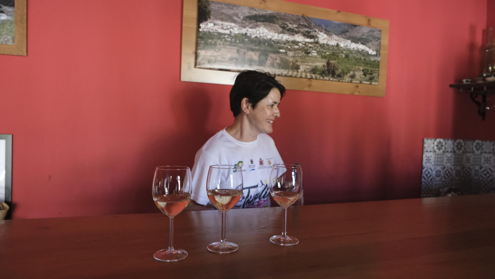 Las imágenes de la vendimia en la zona de Laujar de Andarax