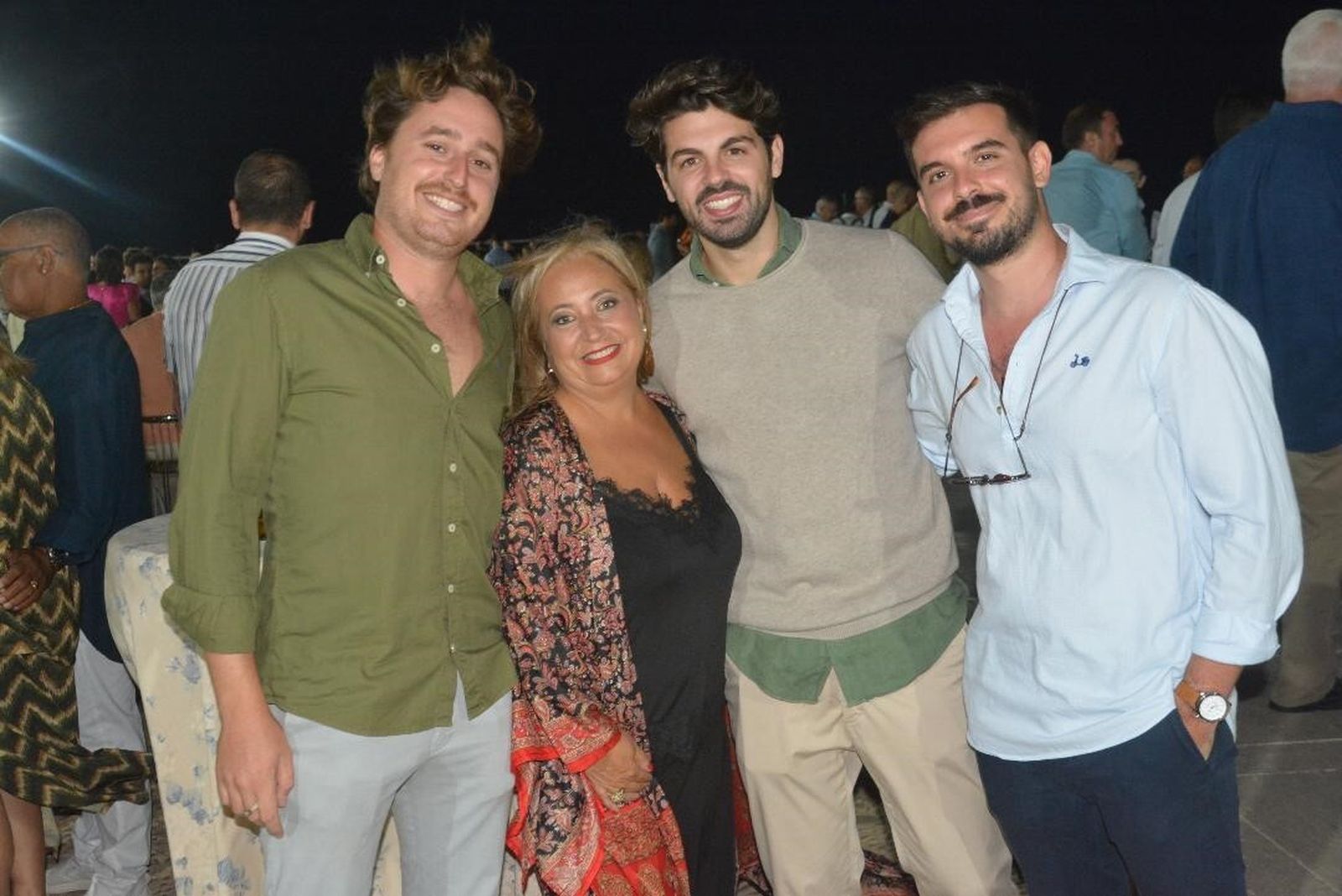 Santi Pérez, Inma Macías, Guillermo Alcaraz y Jorge Cherné.