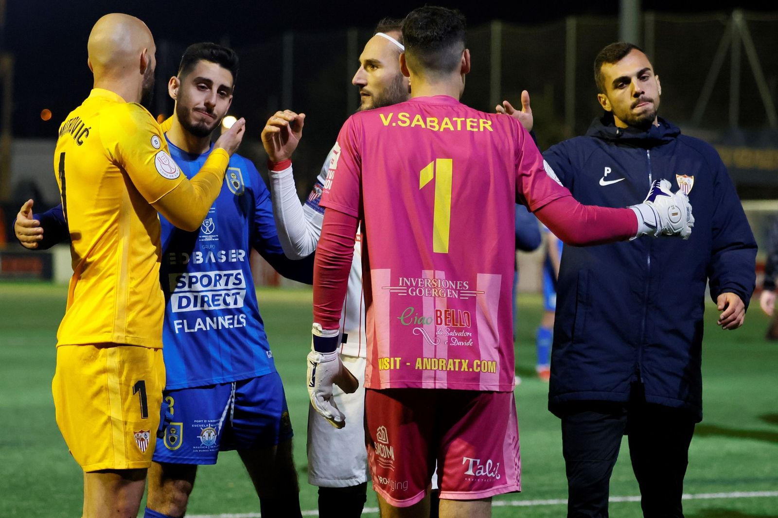 Las fotos del Andratx-Sevilla de Copa del Rey