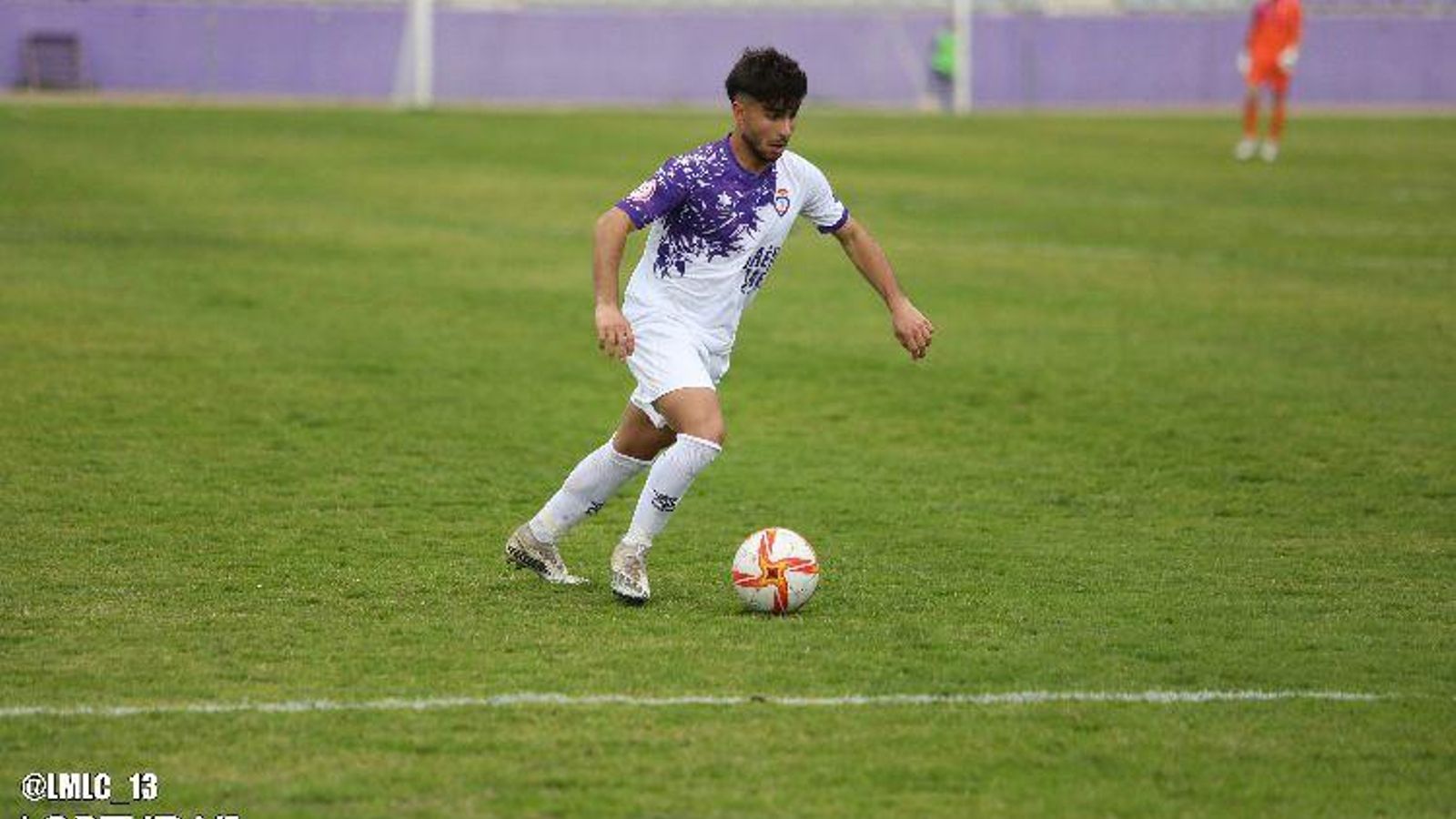 Álvaro Sánchez, en su etapa como jugador del Real Jaén.
