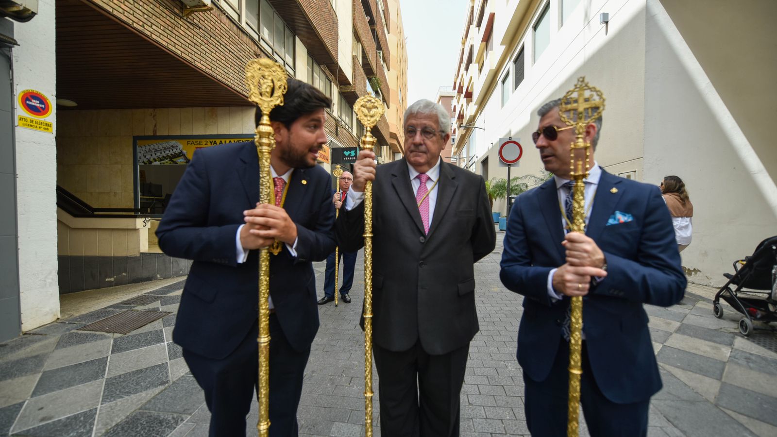 Fotos de la procesión del Resucitado en Algeciras
