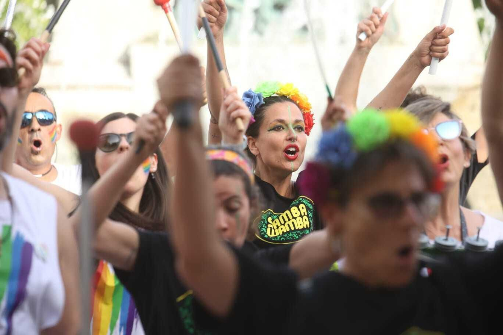 Manifestación por el Orgullo LGTBIQA+ en Jerez