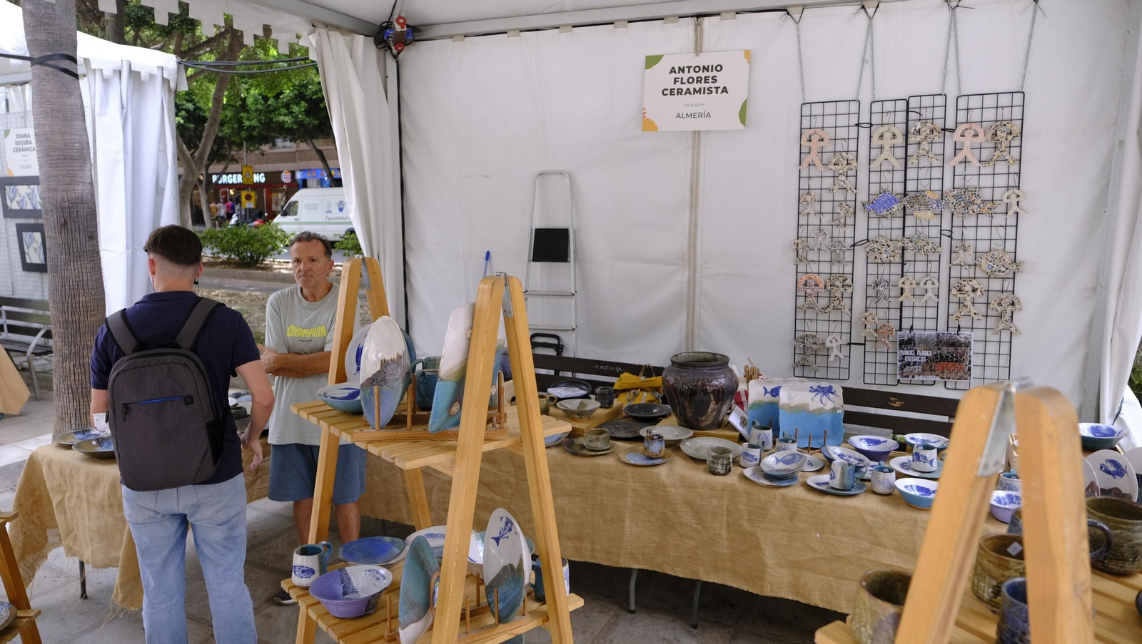 Las imágenes de la alfarería de la Feria de Almería 2025