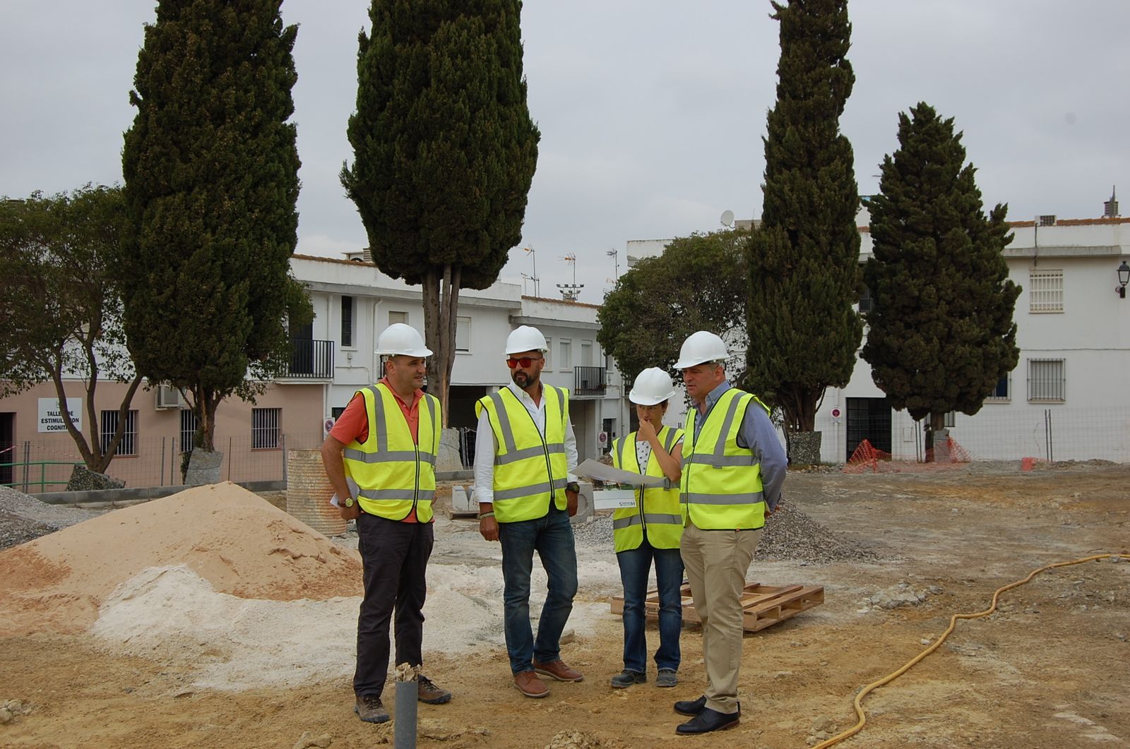 La Plaza Mariquiqui recibirá el hormigonado la próxima semana