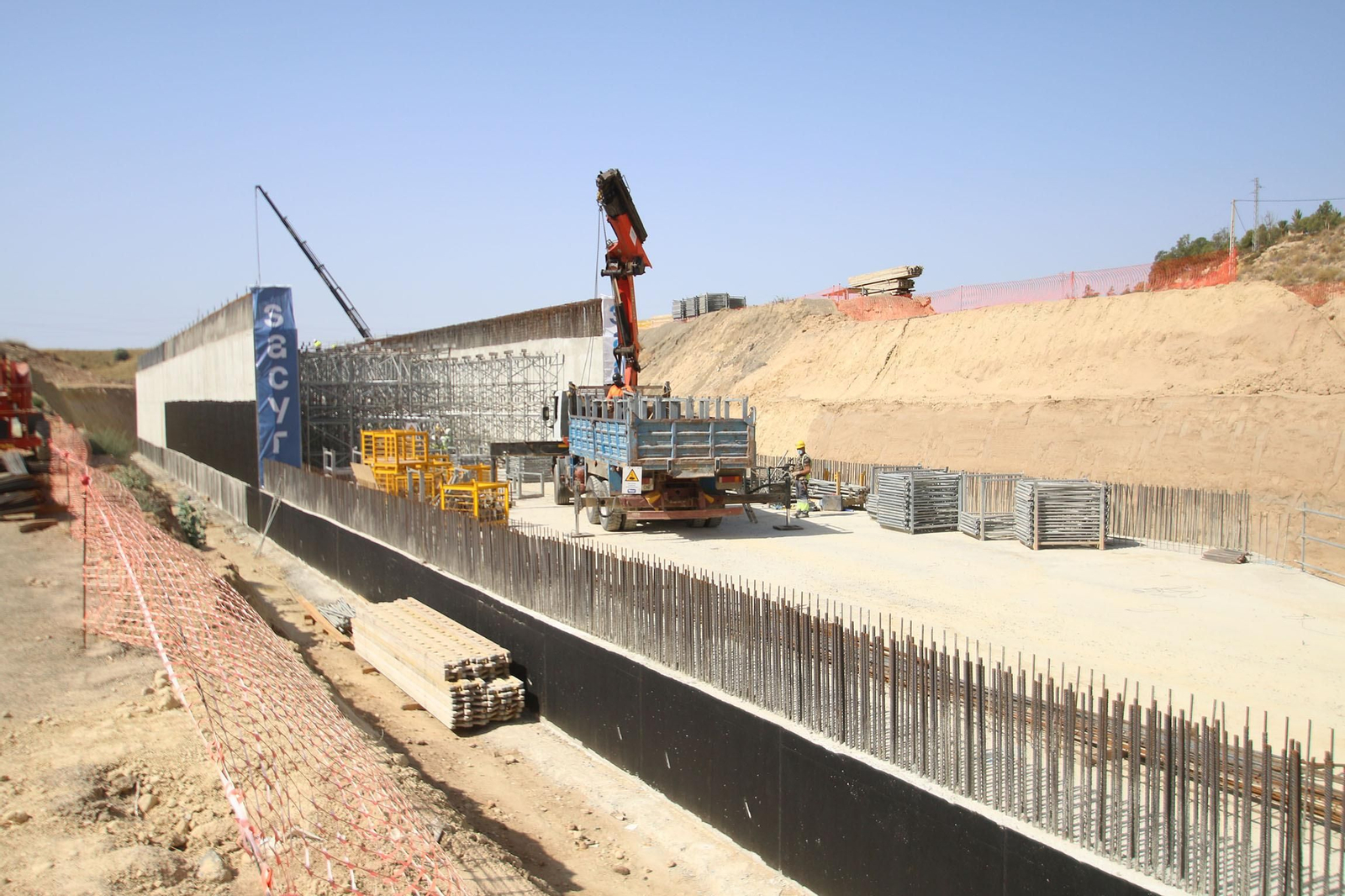 Las obras del tramo Los Arejos-Níjar del AVE con Murcia se ampliarán 15 meses tras un modificado
