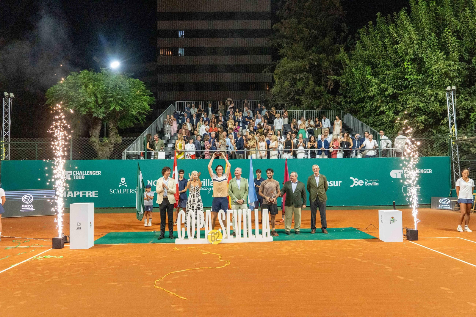 Las fotos de la Copa Sevilla en el Tenis Betis | Final y entrega de premios