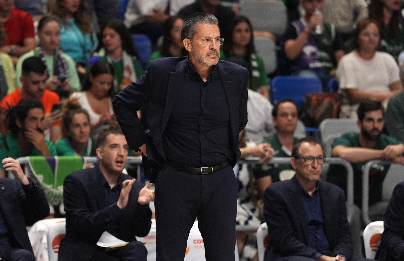 Pedro Martínez, en el Unicaja-Baxi Manresa.