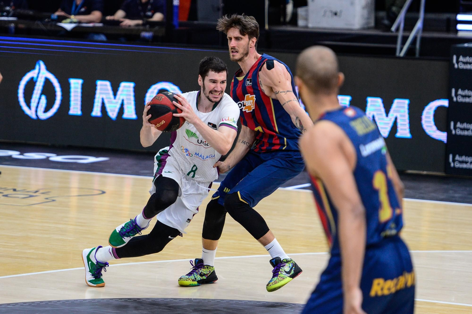El Baskonia-Unicaja, en fotos