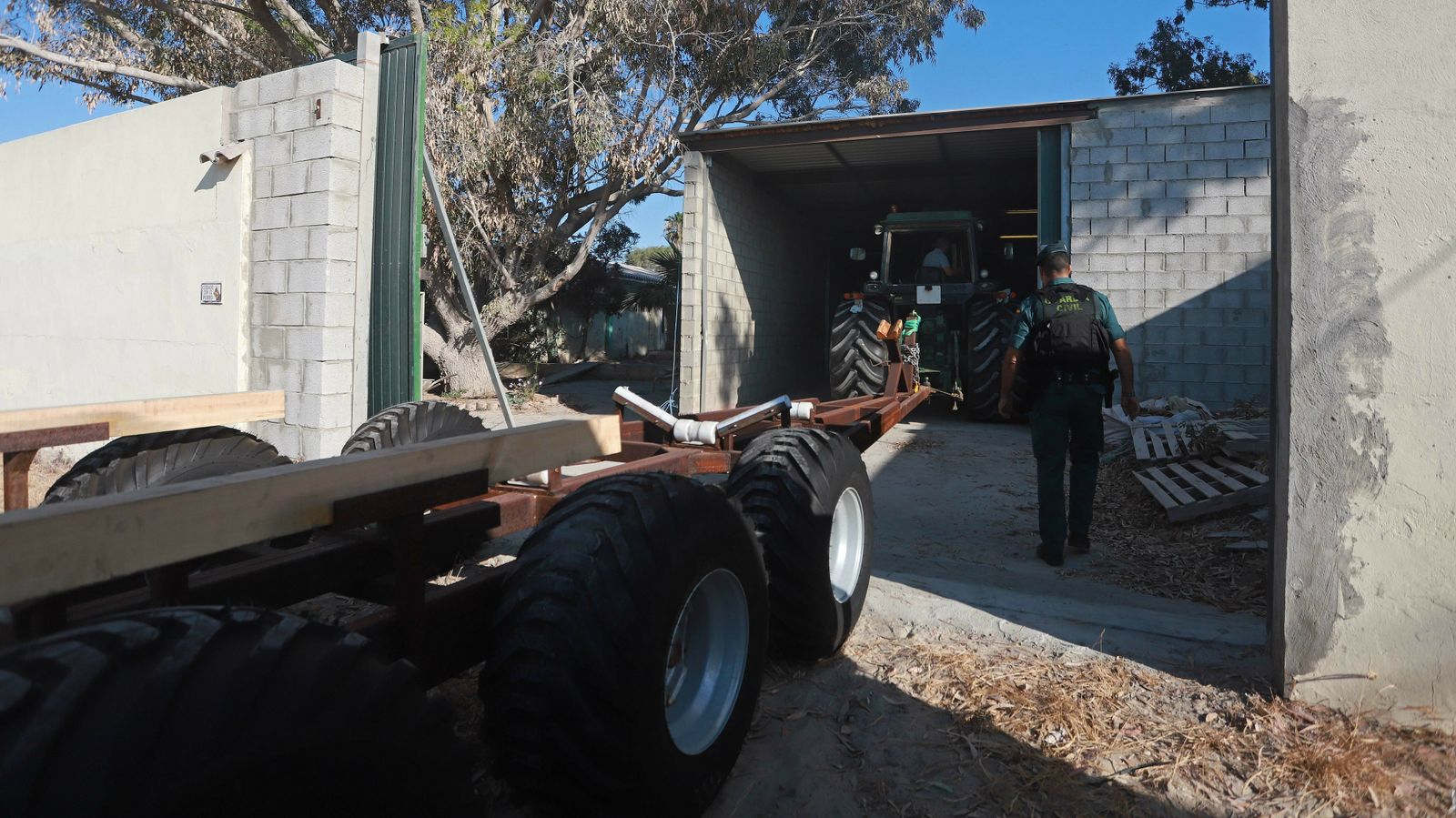 Las mejores fotos de la Operación Hélice en el Campo de Gibraltar