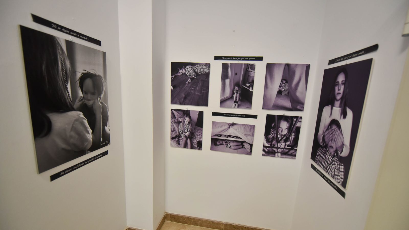 Exposición 'No mas voces silenciadas' de Laura Soler en el centro documental, en imágenes