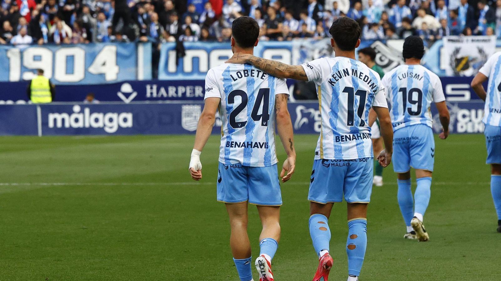 El Málaga CF-Racing de Ferrol, en fotos