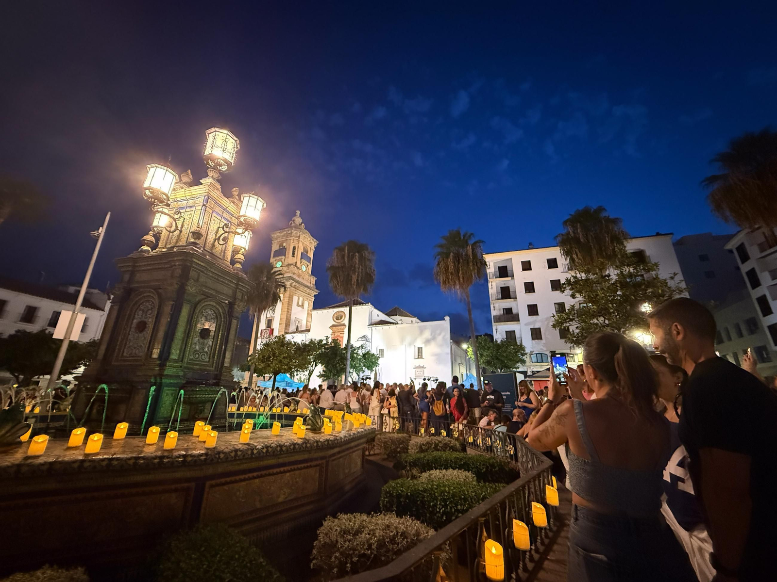 Fotos de la noche de las velas 2025 en Algeciras