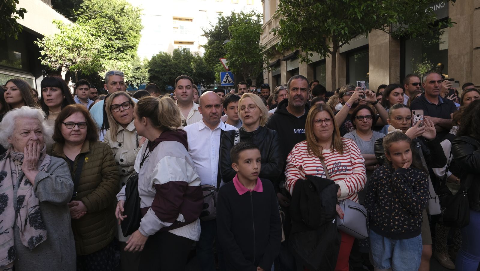 La procesión de la Santa Cena en Almería, en imágenes
