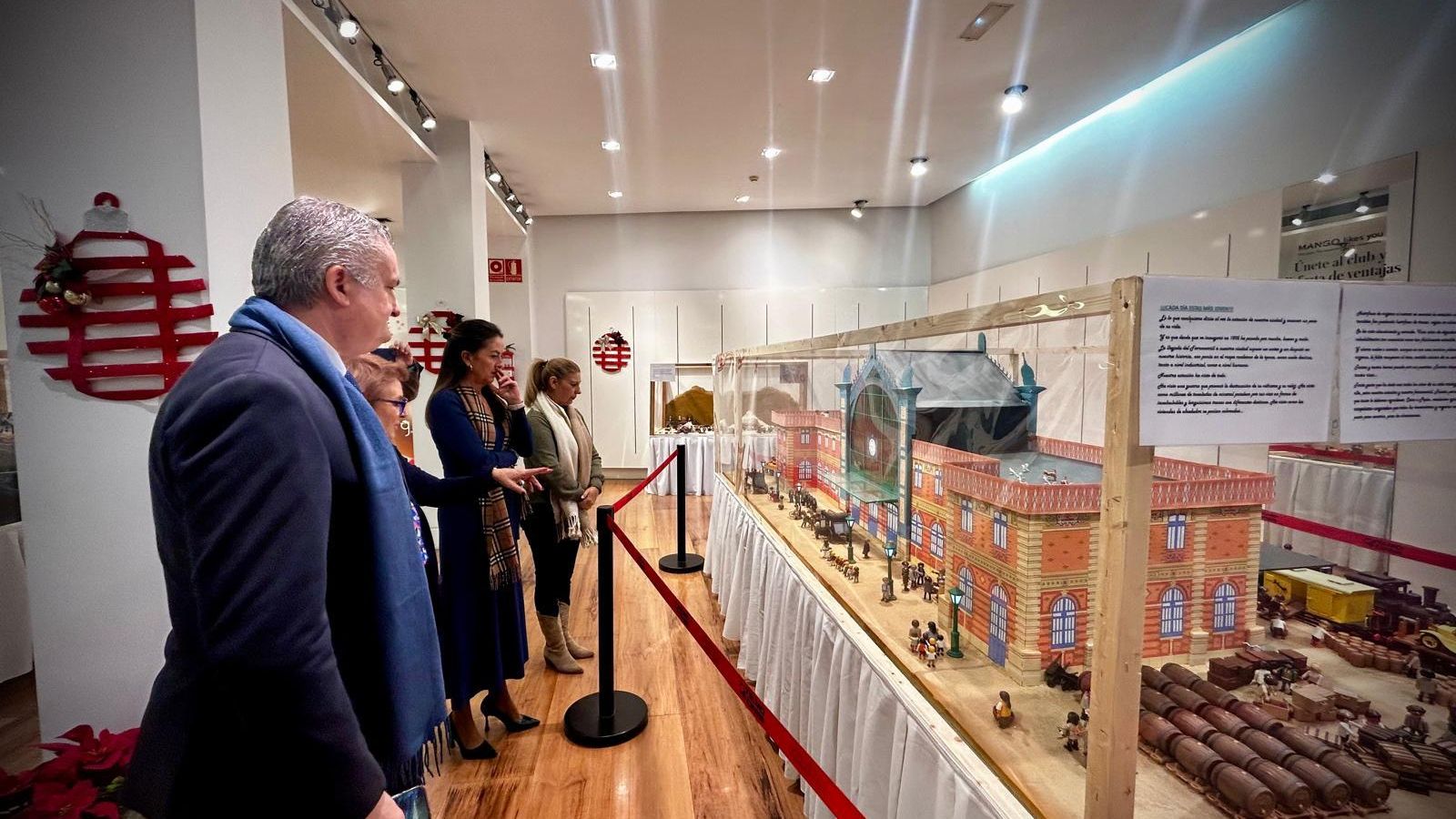 El belén tiene nueve diagramas.