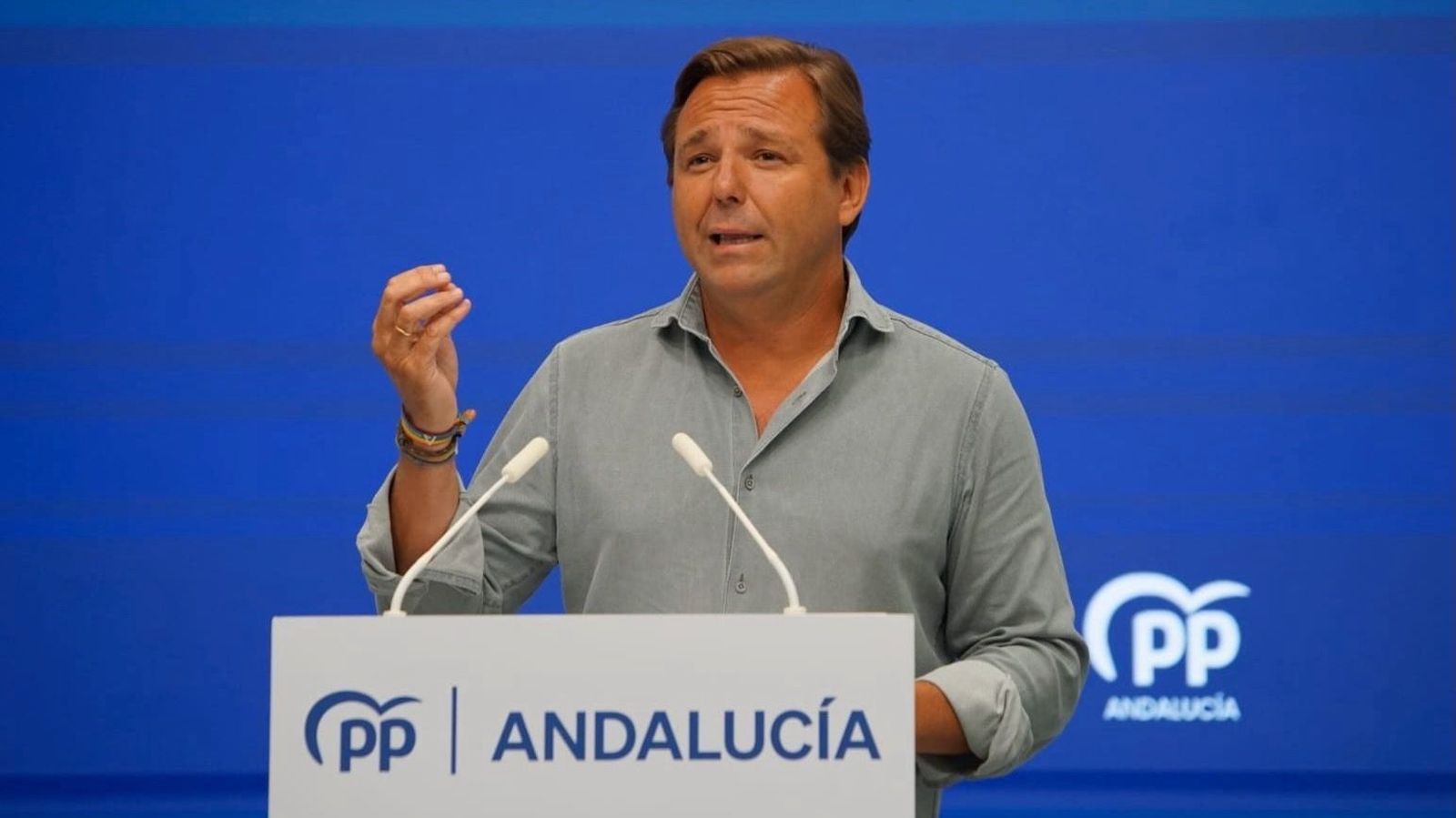 El secretario general del PP-A, Antonio Repullo.