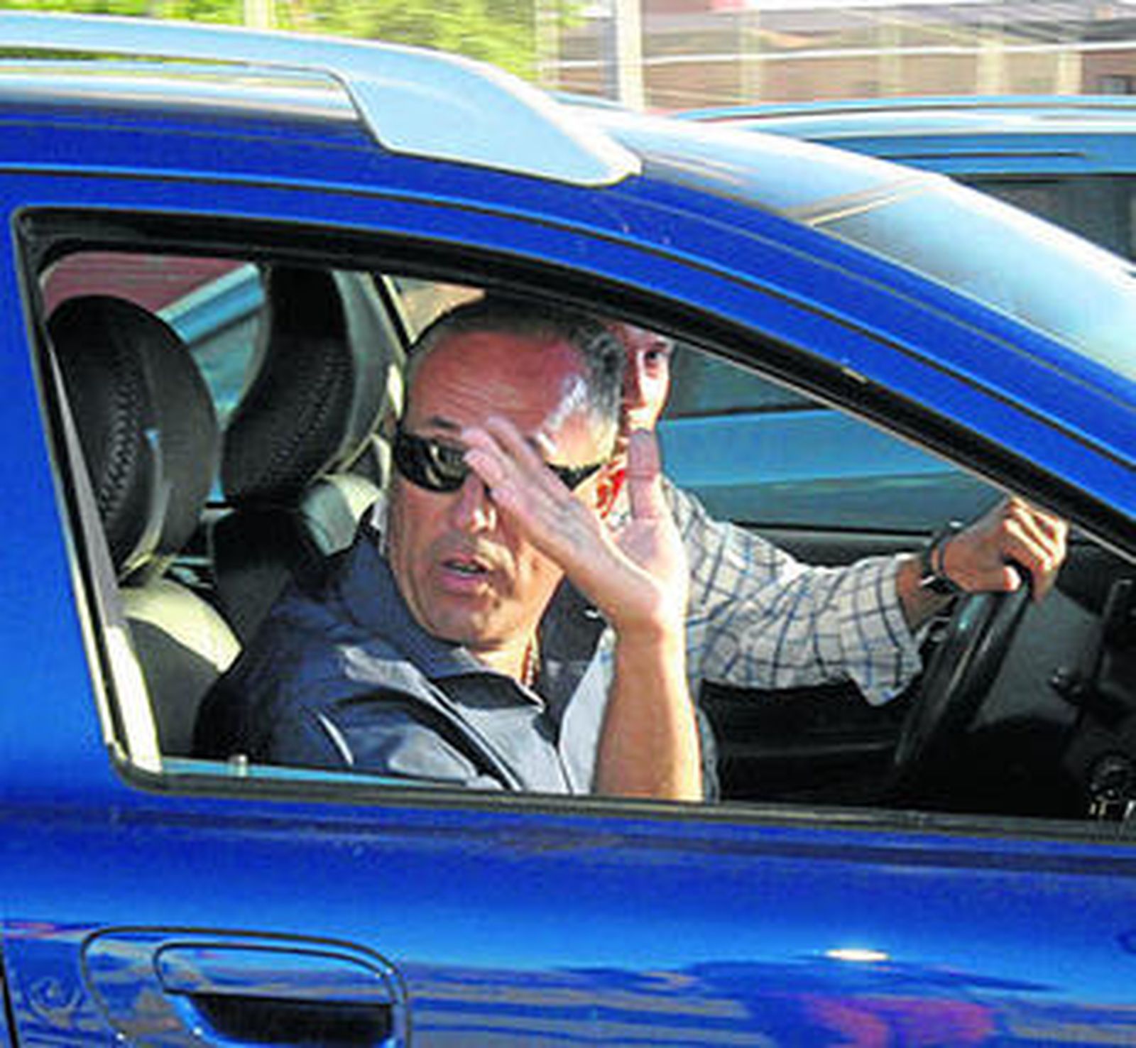 Carlos Carretero, en agosto de 2006, cuando salió de prisión tras pagar una fianza.