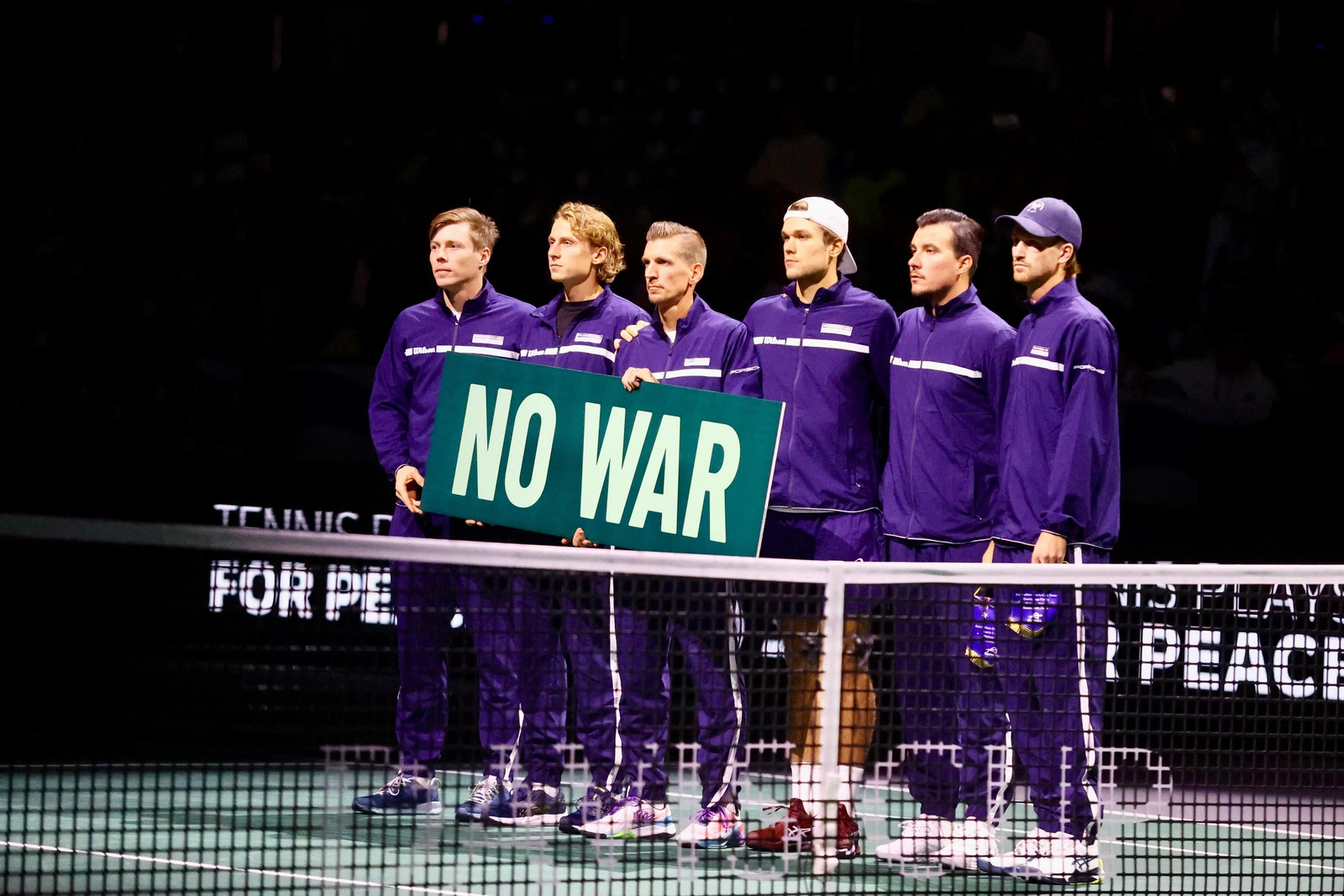 Copa Davis en Málaga: Virtanen - Popyrin, en fotos