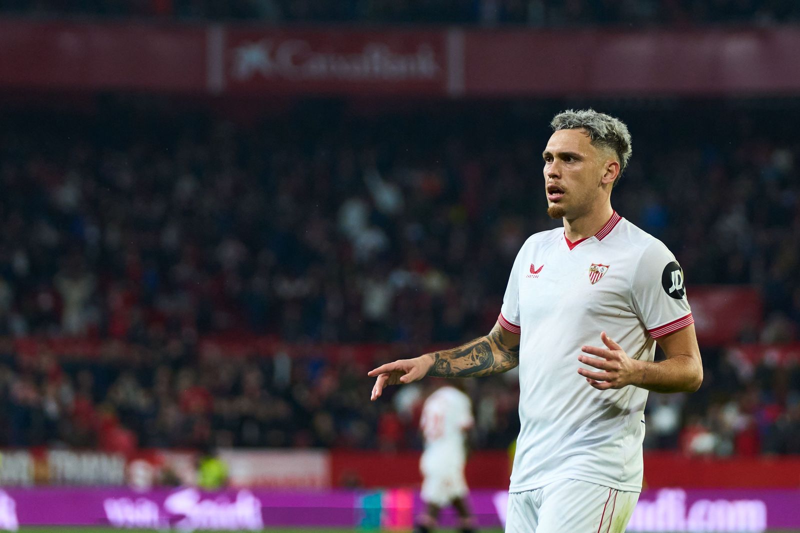 Ocampos está listo para regresar al once sevillista en Almería