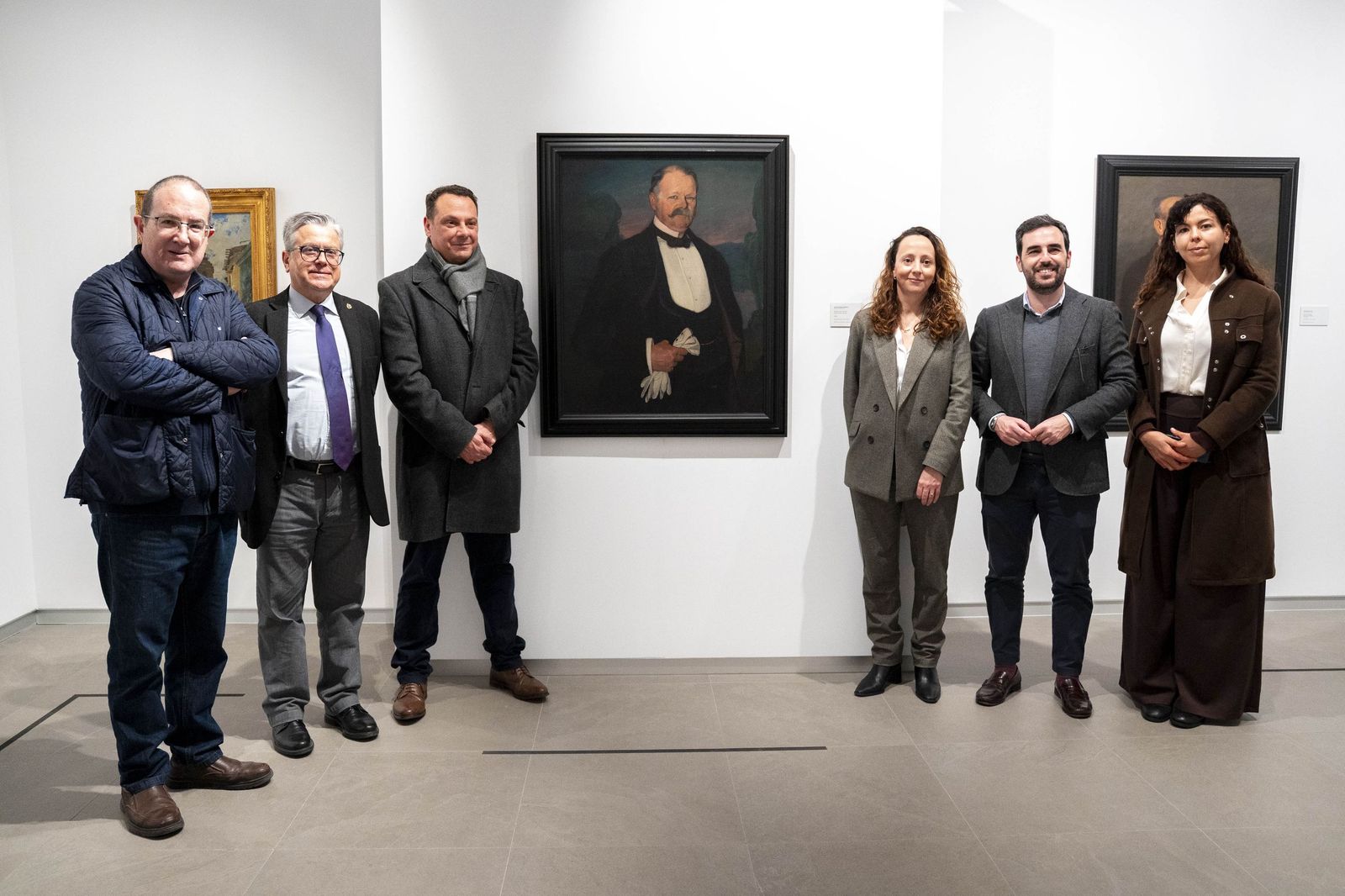 Fotogalería de la nueva obra de Zuloaga de la familia Cosentino en el MUREC