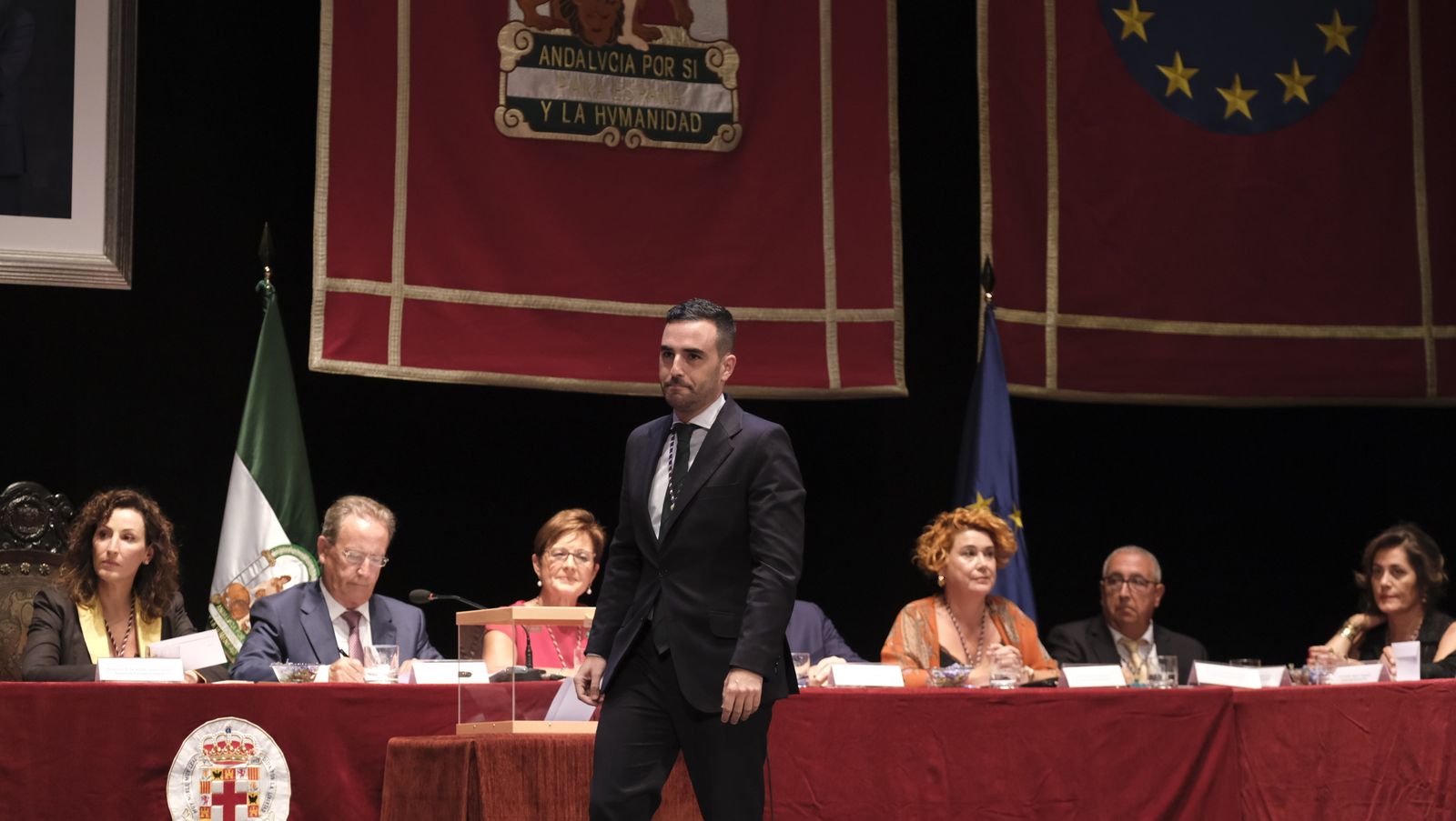 Imágenes de la investidura como Alcaldesa de Almería, de María del Mar Vázquez Agüero