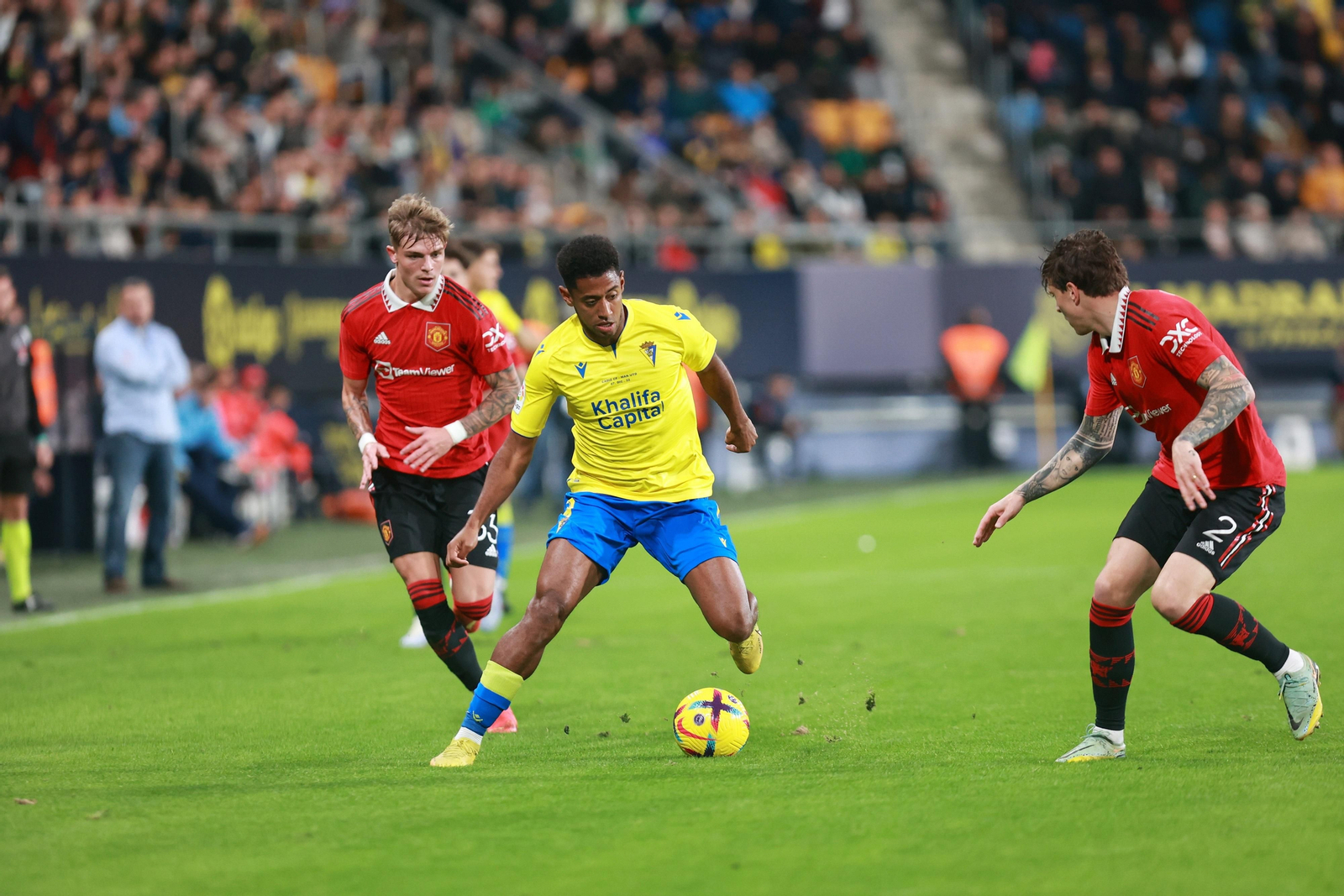 Las imágenes del Cádiz CF-Manchester United