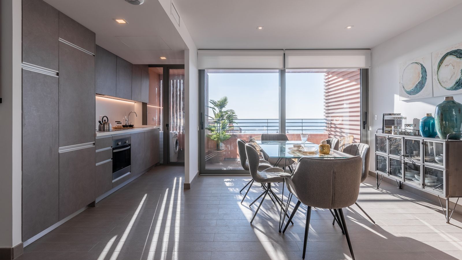 Interior de una de las viviendas.