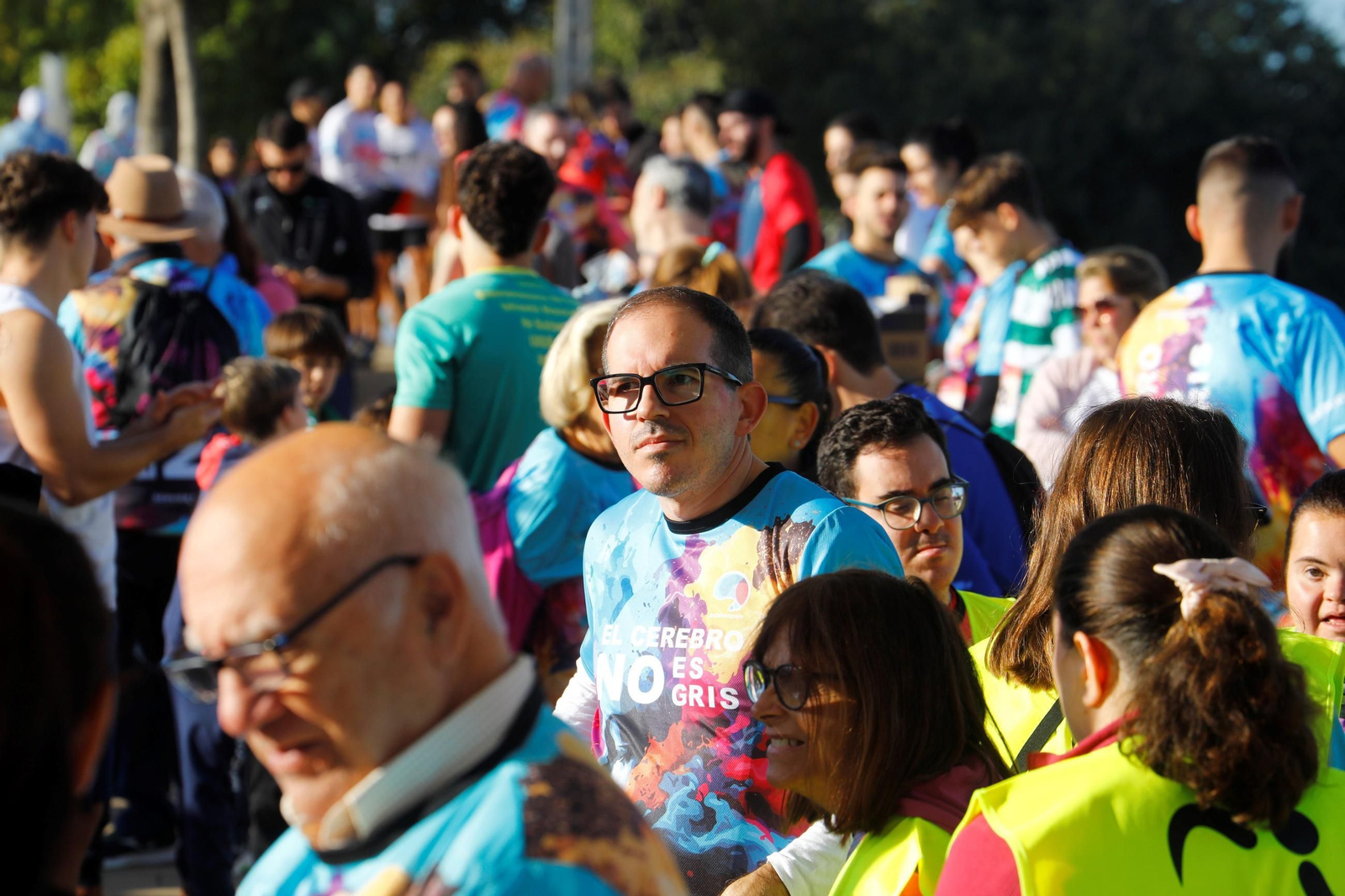 Las mejores imágenes de la carrera solidaria El cerebro no es gris contra el cáncer cerebral en Córdoba