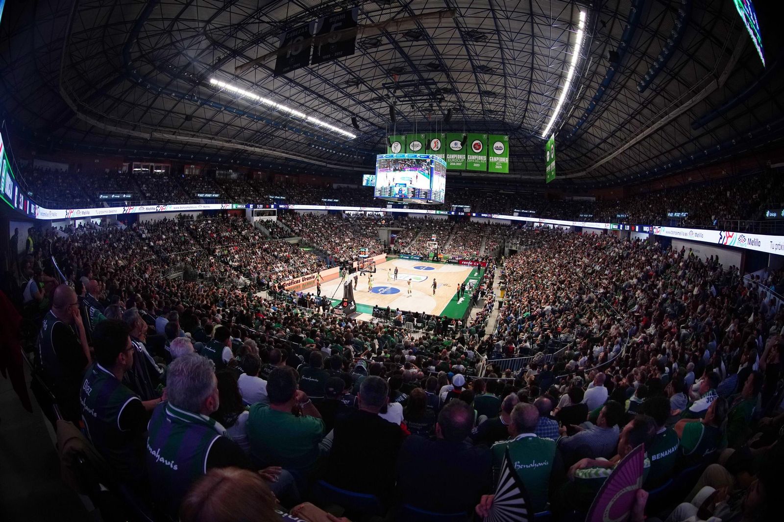 Imagen del Carpena lleno el pasado domingo.