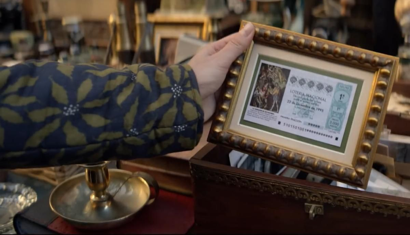 Un fotograma del anuncio de la Lotería de Navidad 2025