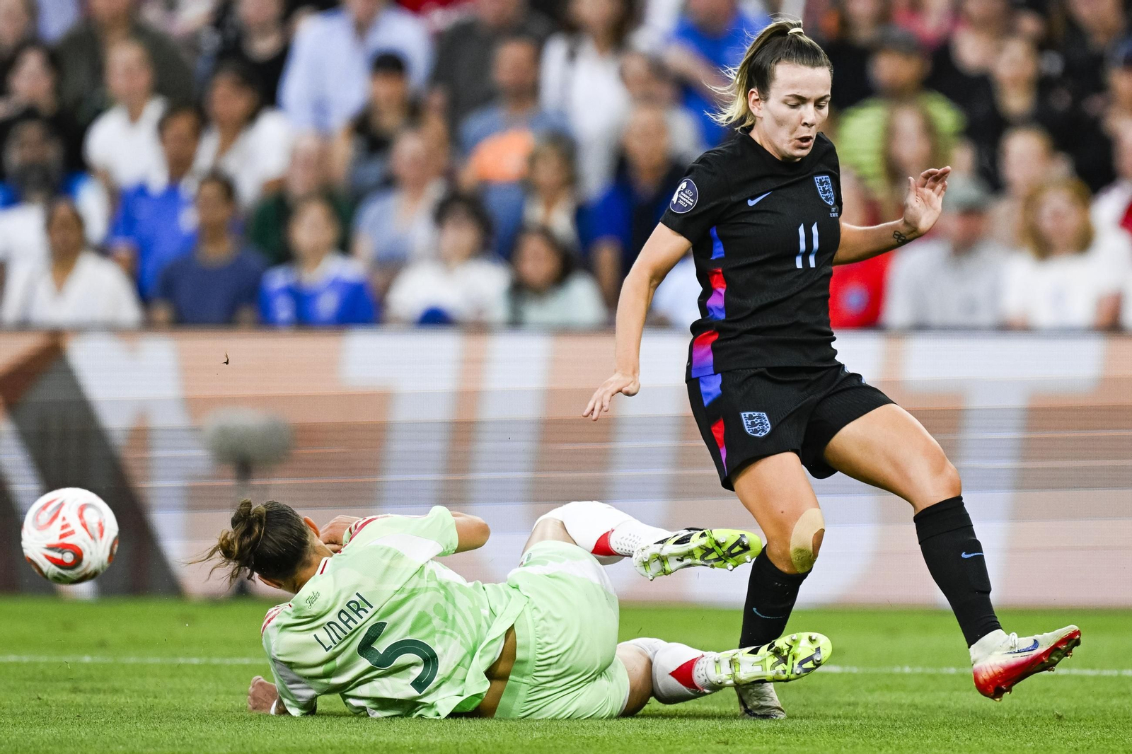 Las imágenes del Inglaterra-Italia