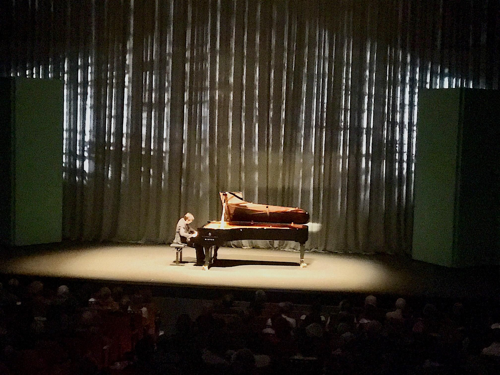 Un momento el concierto