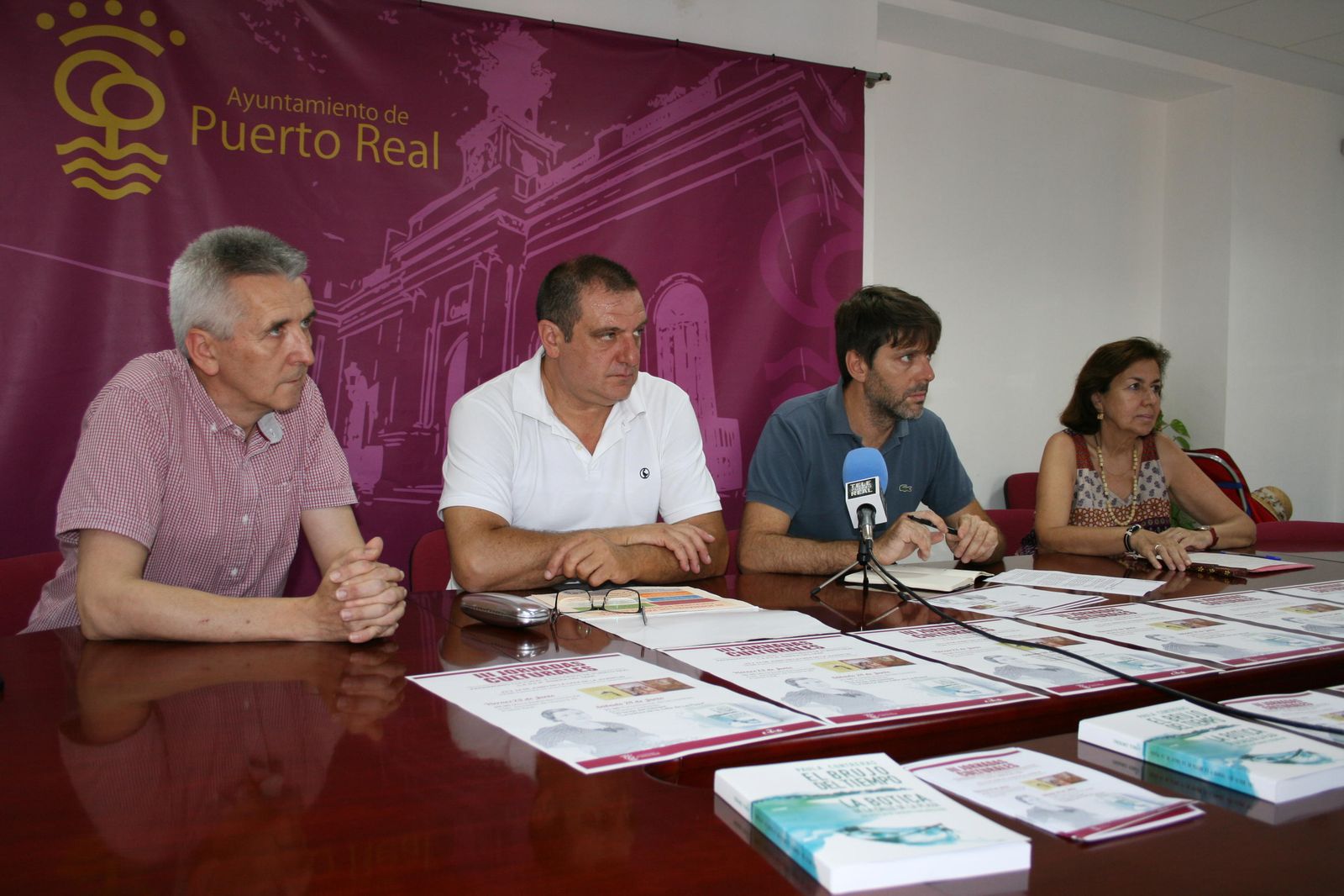 Pepe Andrade, Ricardo Hernández, Alfredo Charques y Rosa Sánchez de Medina.