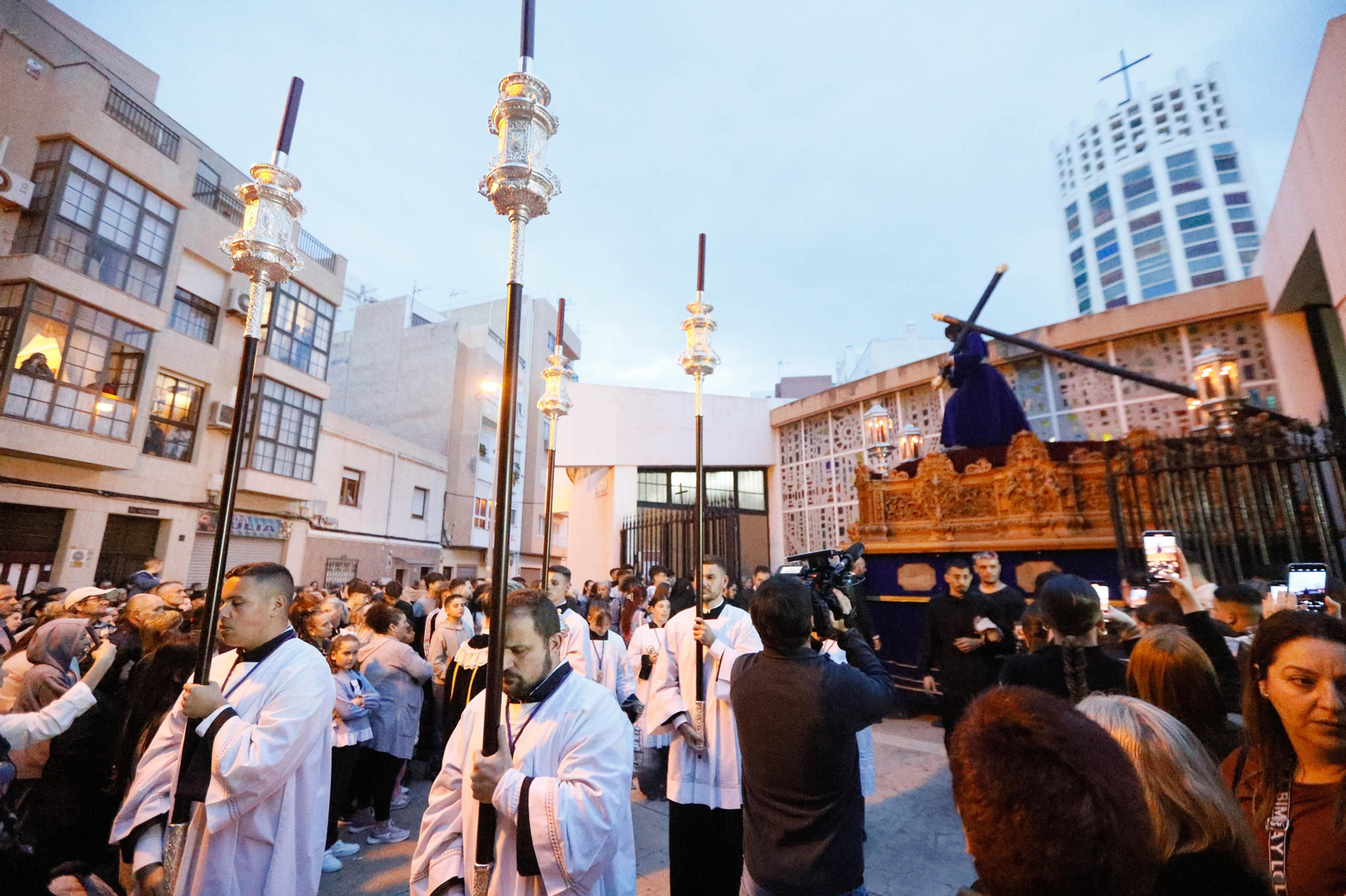 Procesión del Gran Poder de Almería, en imágenes