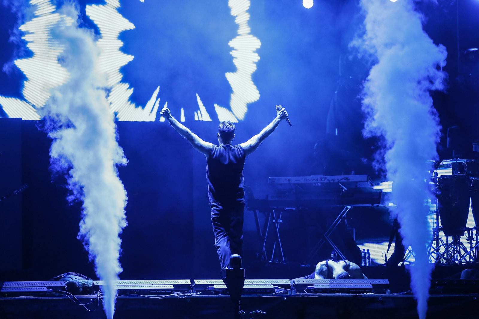 Las imágenes del concierto de Ricky Martin