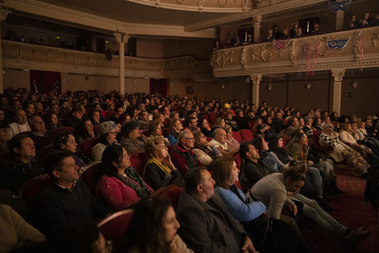 Ambiente en la final  del Carnaval Colombino