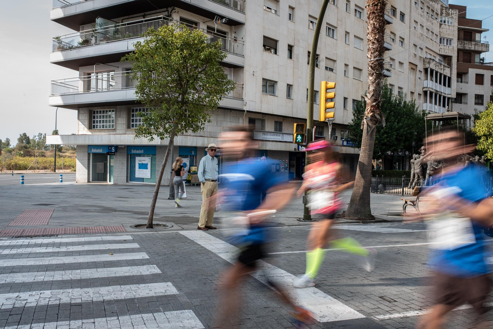 Las imágenes de la vuelta a Huelva de atletismo