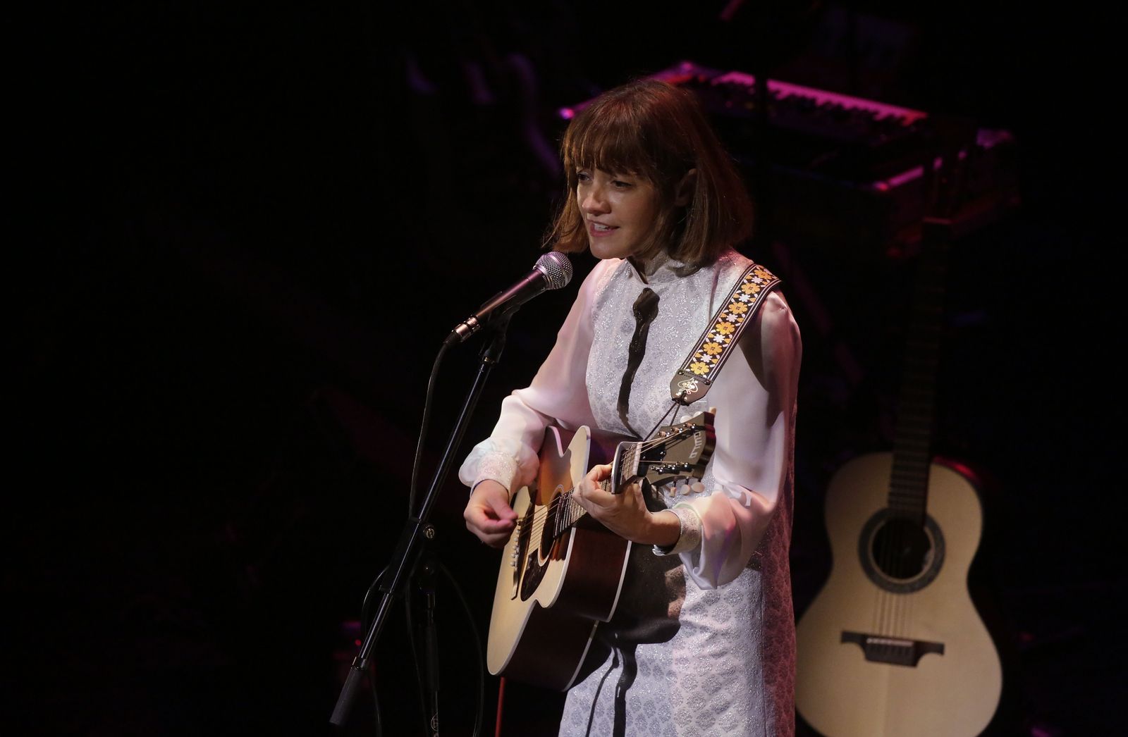 Ana Chufa, comenzando el espectáculo