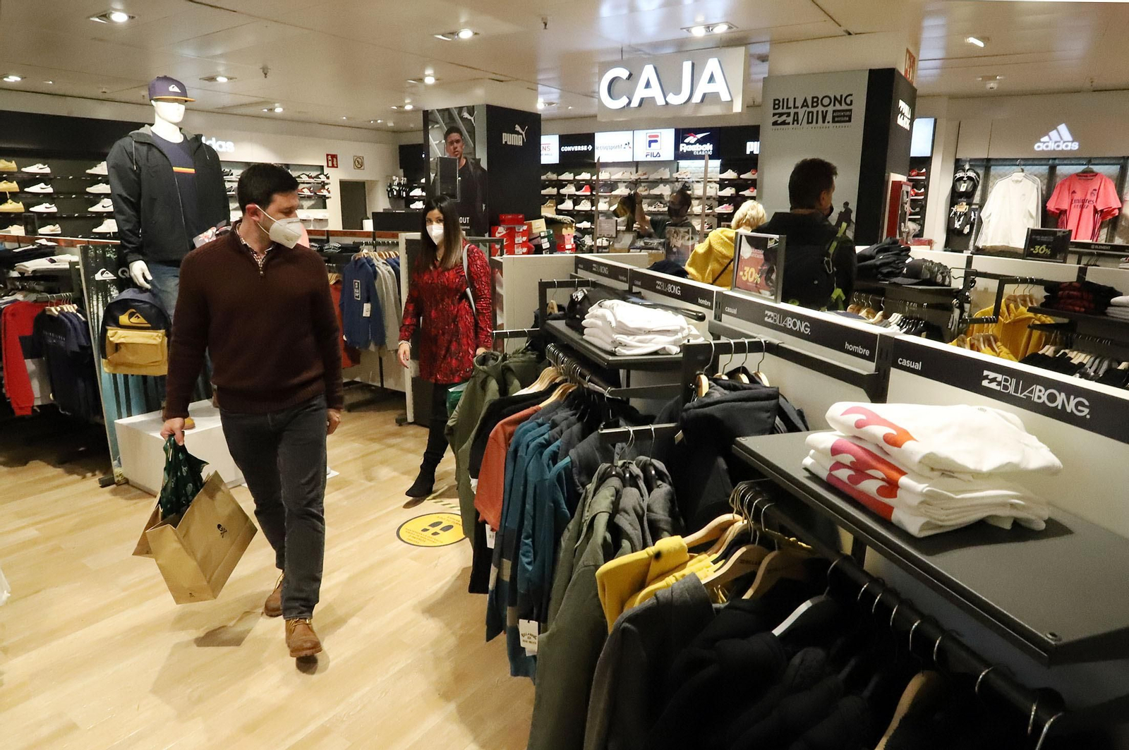 Imágenes del "Black Friday" en el Corte Inglés Imágenes del "Black Friday" en el Corte Inglés