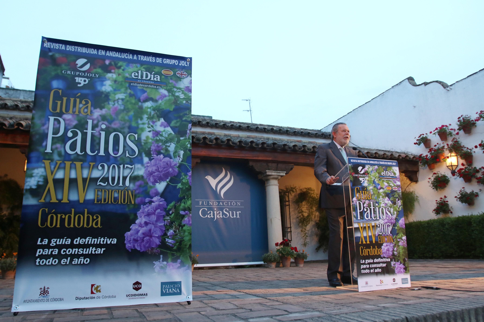 Las imágenes de la presentación de la Guía de Patios de Córdoba