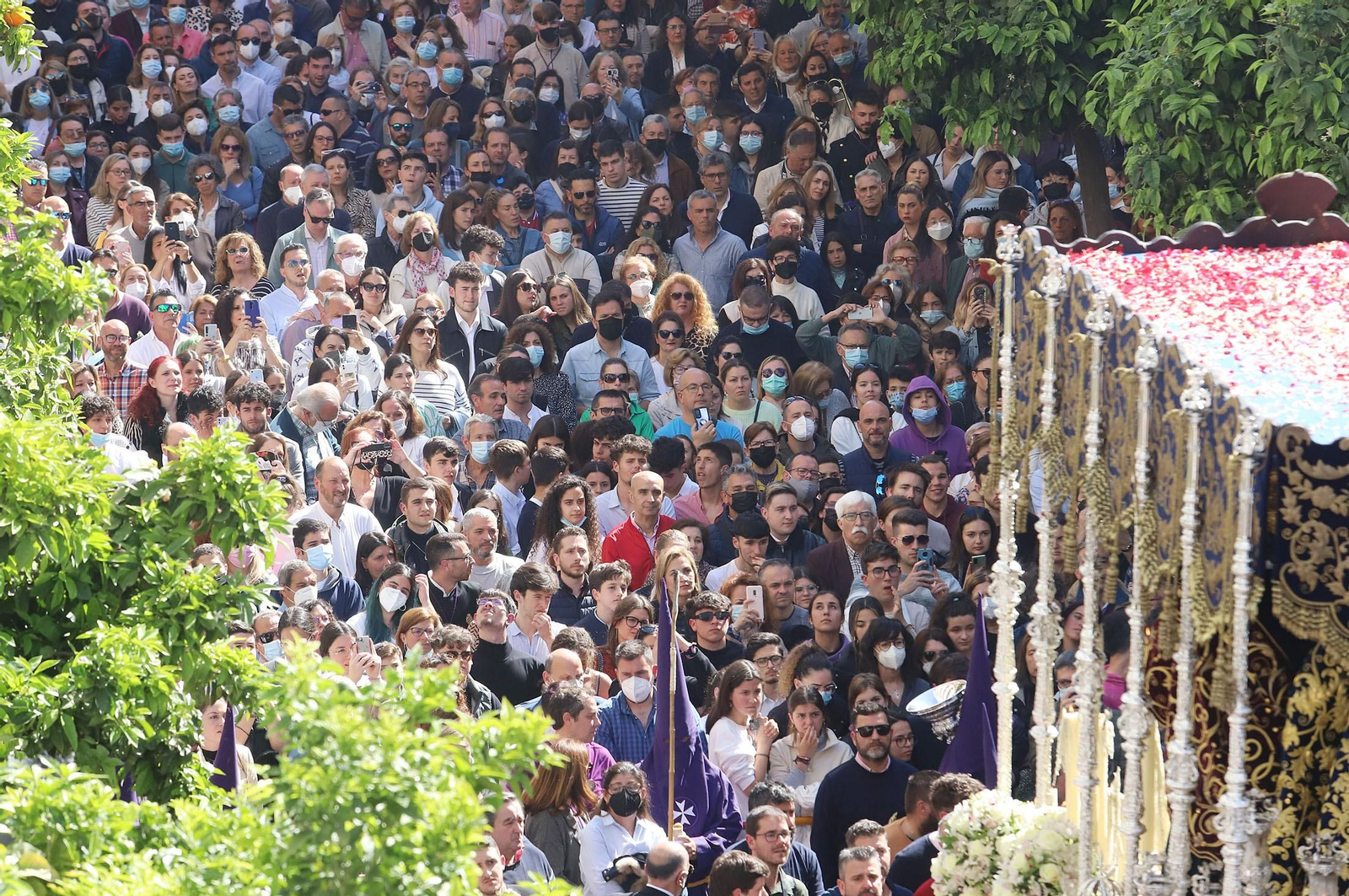 Imágenes del Nazareno en la madrugá de Huelva