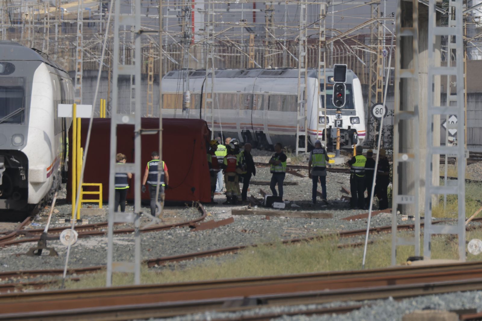Fotos: Aparece el cadáver de Álvaro Prieto entre dos vagones de un tren  en la estación de Santa Justa en Sevilla