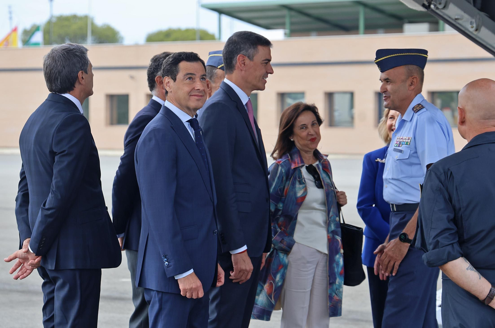 Imágenes de la inauguración del CEUS por Pedro Sánchez en Moguer